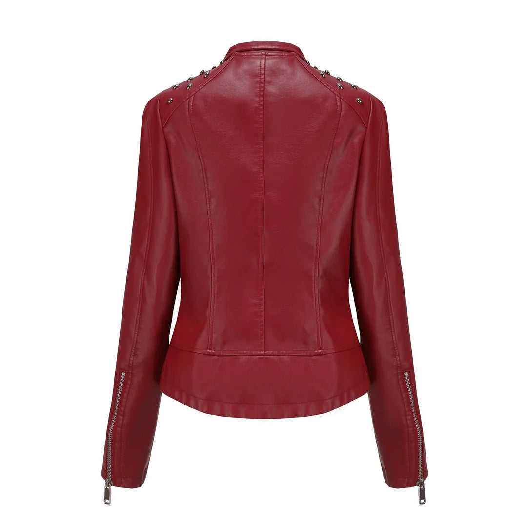 Elegante Lederjacke für Damen