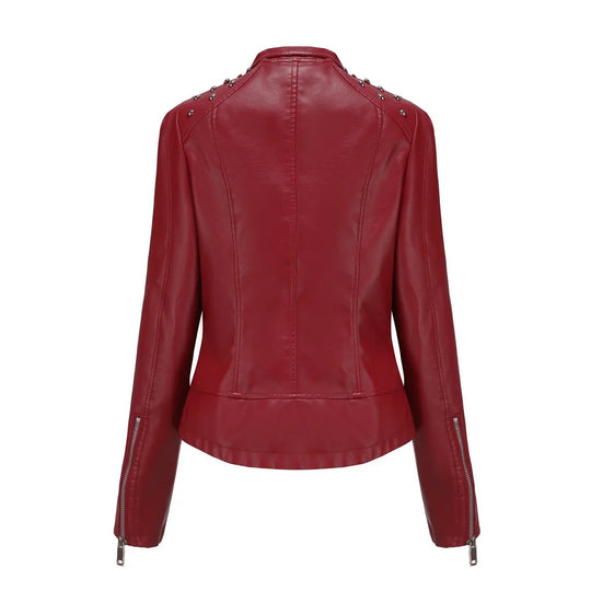 Elegante Lederjacke für Damen