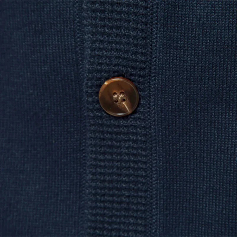 Button-up-Strickjacke für Herren