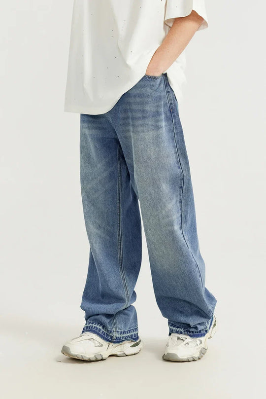 Retro-Denim-Hosen für Herren