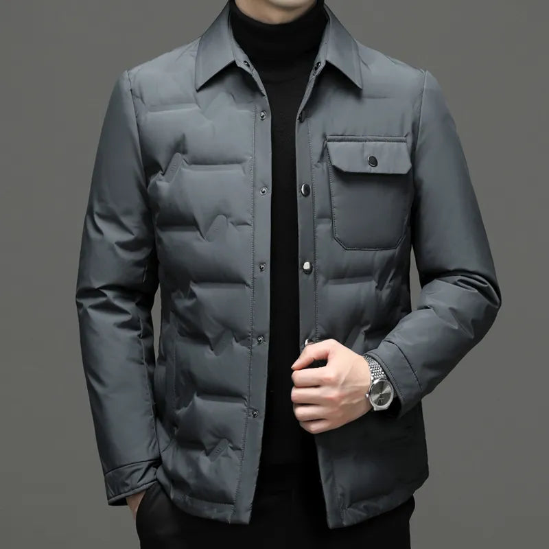 Elegante Jacke mit Fronttasche für Herren