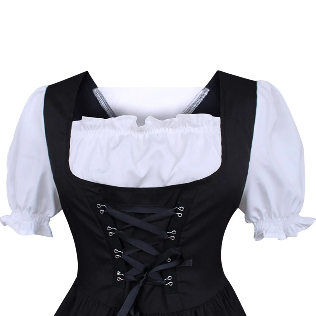 Oktoberdest Puffärmeliges Dirndlkleid für Damen