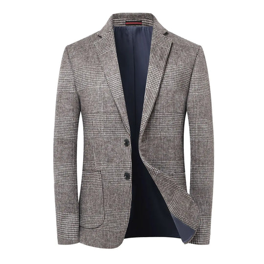 Karierten Blazer für Herren