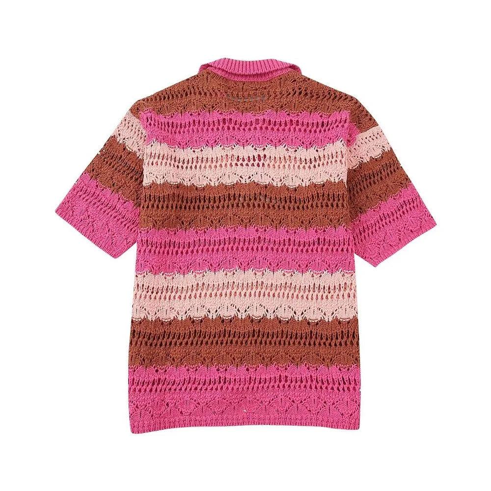 Übergroßer Strickpullover für Unisex