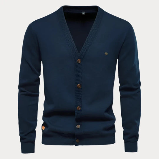 Button-up-Strickjacke für Herren