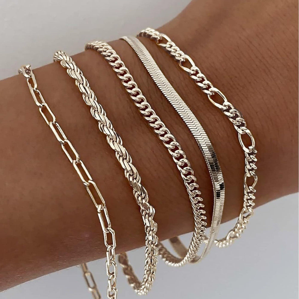 Edles Damen Armband-Set 16k