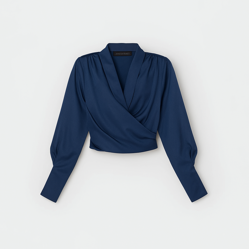 Elegante Damen Bluse mit Puffärmeln