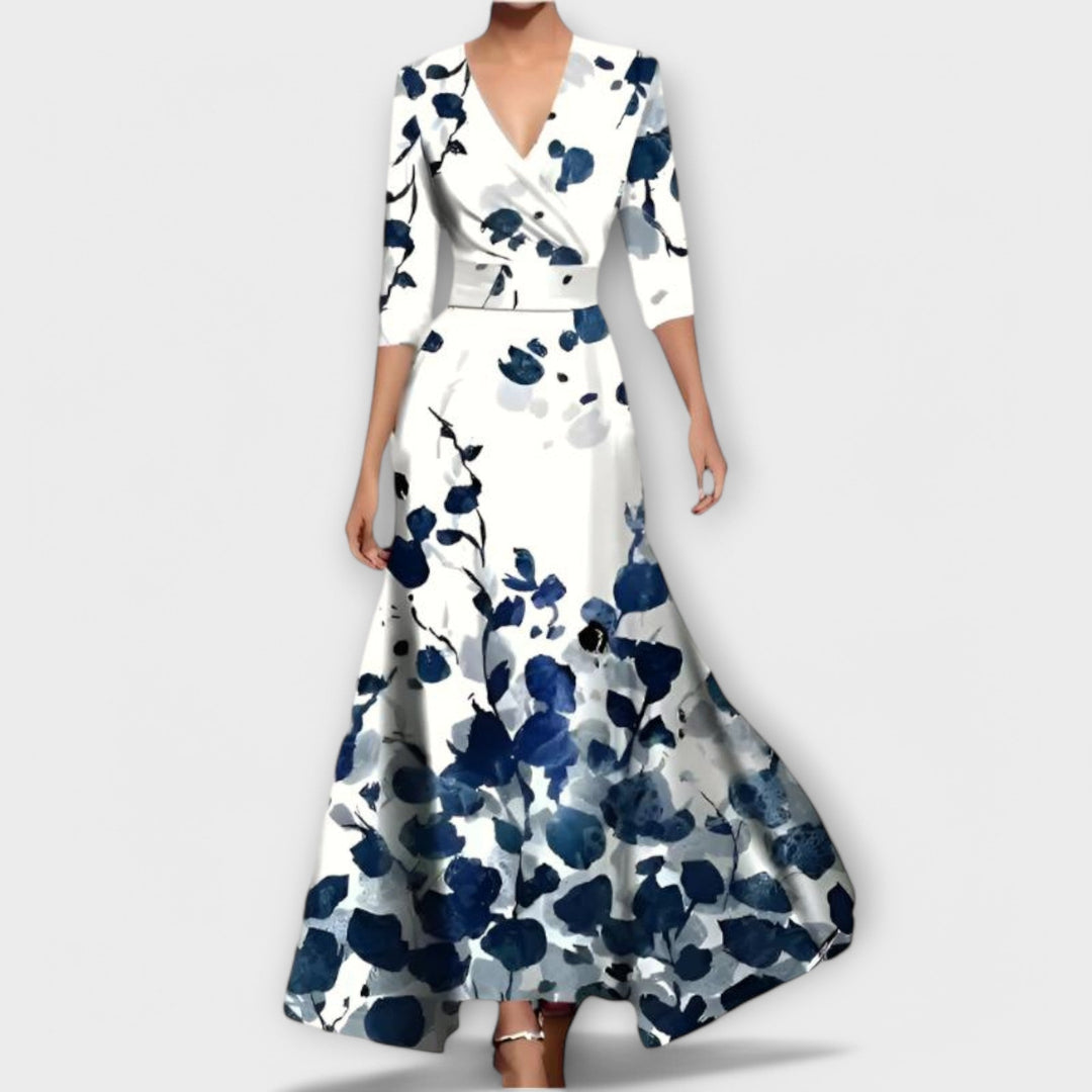 Elegantes Cocktail Damenkleid mit Designärmeln