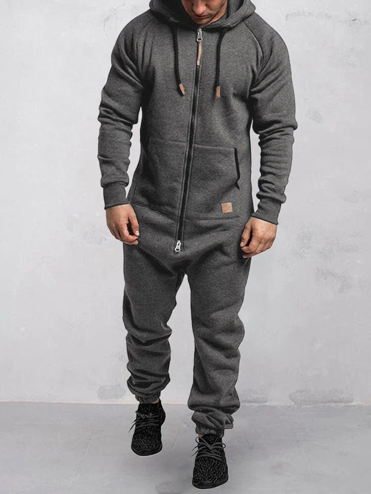 Jumpsuit mit Kapuze für Herren