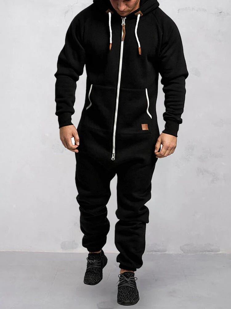 Jumpsuit mit Kapuze für Herren