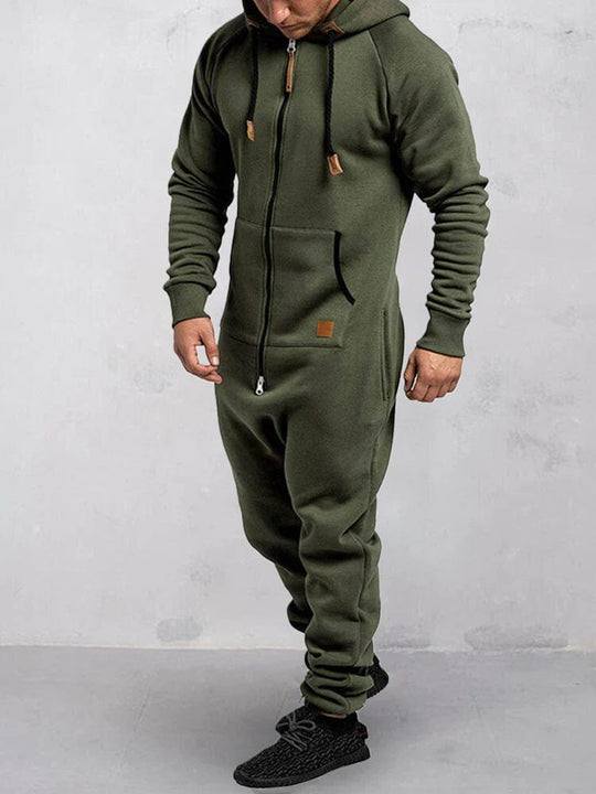 Jumpsuit mit Kapuze für Herren