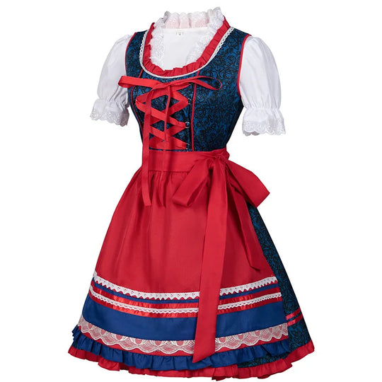 Damen Oktoberfest Dirndlkleid