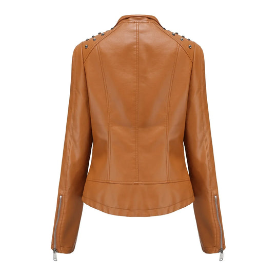 Elegante Lederjacke für Damen