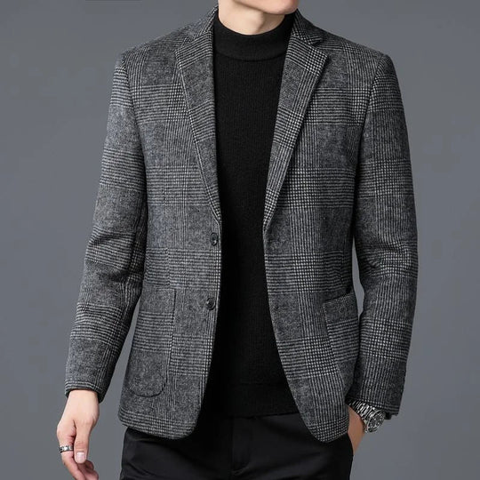 Karierten Blazer für Herren