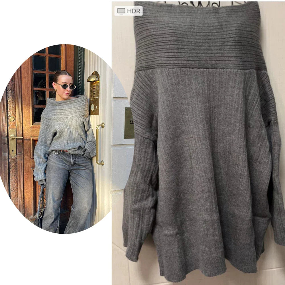 Übergroßer Pullover für Damen