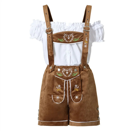 Damen Oktoberfest Kostüm Set