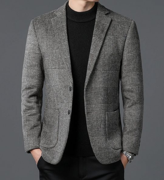 Karierten Blazer für Herren