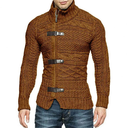 Strickrollkragenpullover für Herren