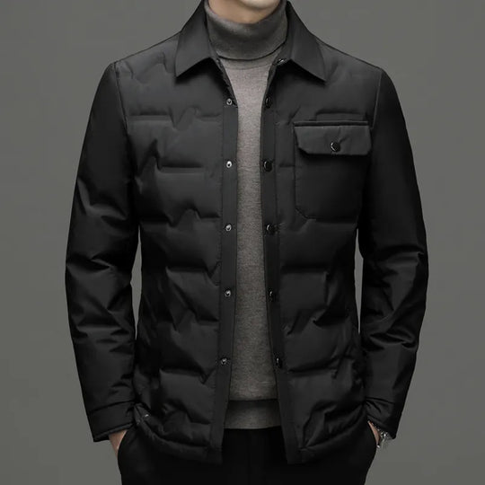 Elegante Jacke mit Fronttasche für Herren