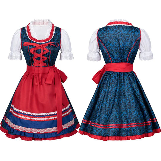 Damen Oktoberfest Dirndlkleid