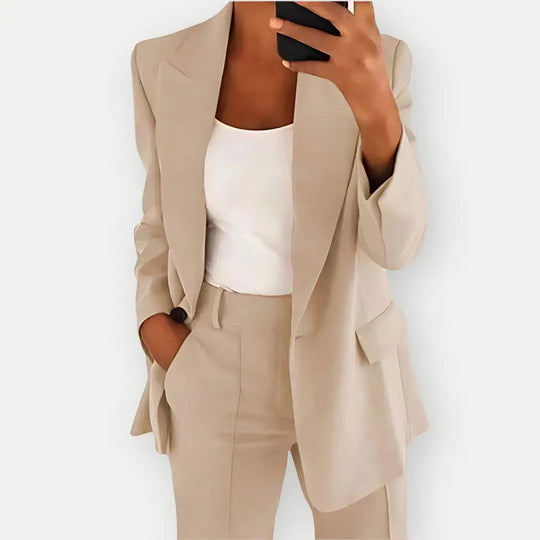 Elegantes Damen Hosenanzug Set