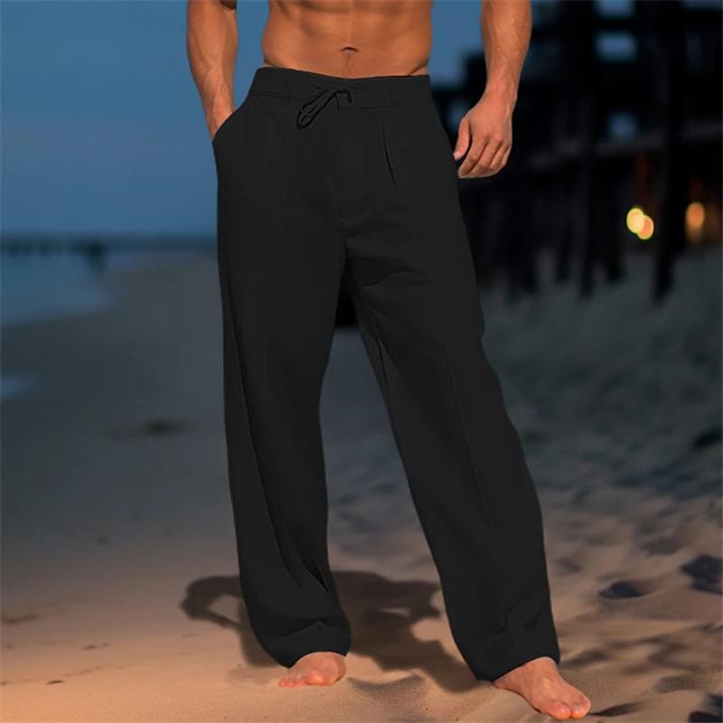 Elegante Herren Leinenhose