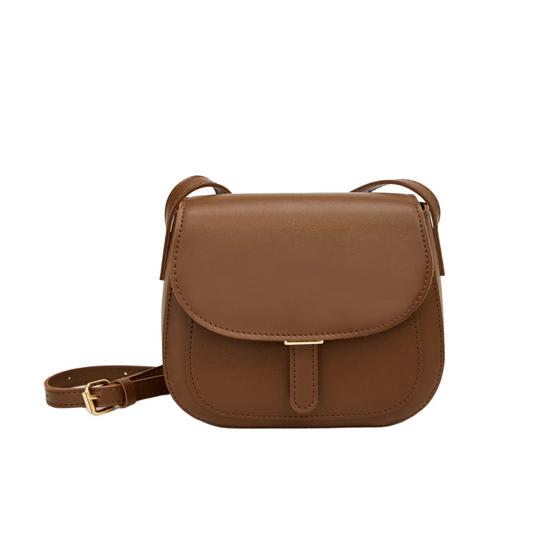 Retro Damen Satteltasche mit Schulterriemen