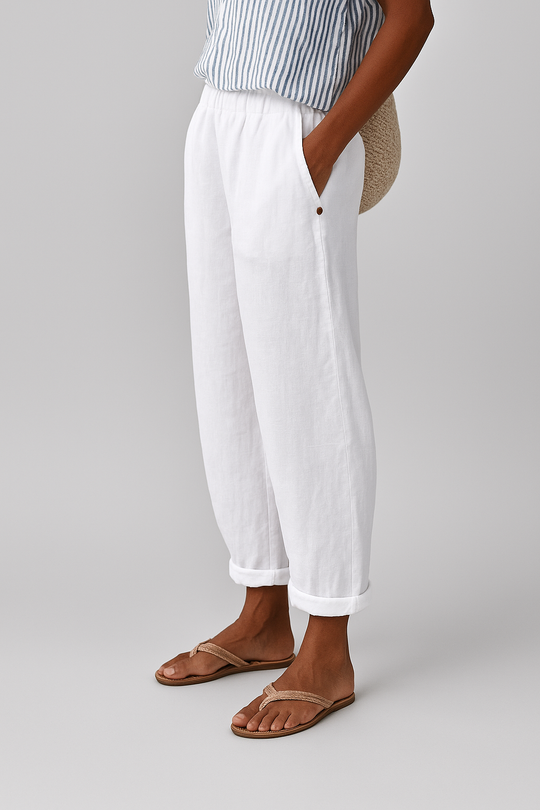 Bequeme Damen Freizeithose mit Taschen