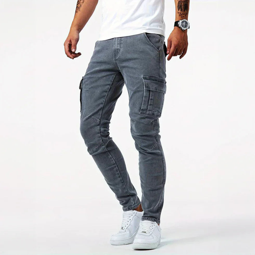 Herren-Cargo-Jeans