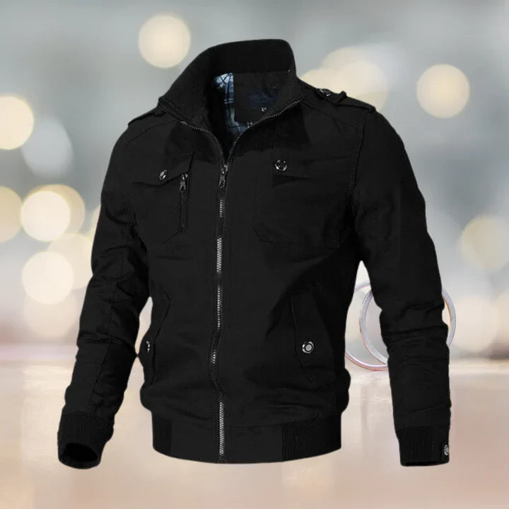 Stehkragenjacke für Herren