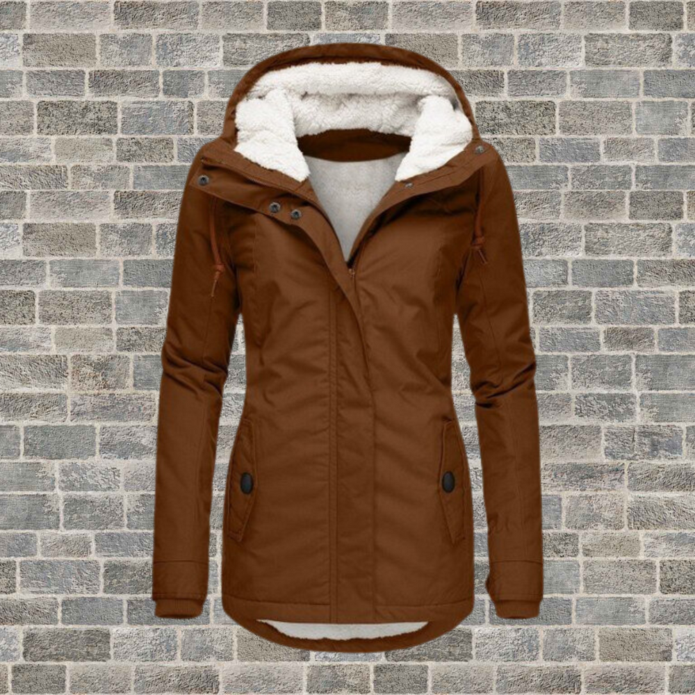 Winterjacke mit Kapuze für Damen