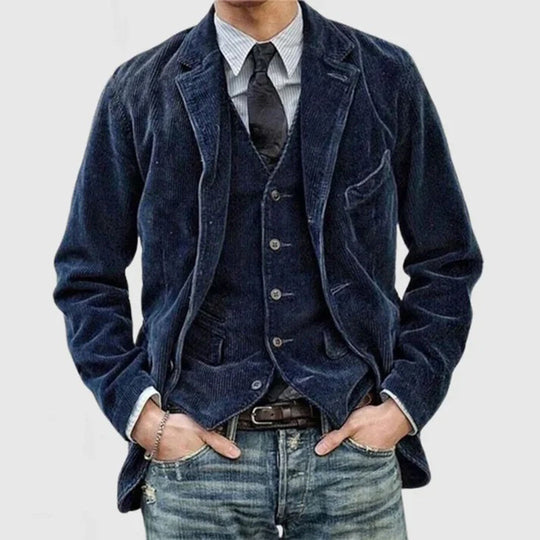 Set aus Weste und Jacke für Herren