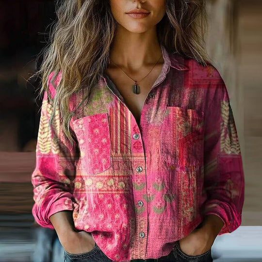 Vintage Damen Bluse
