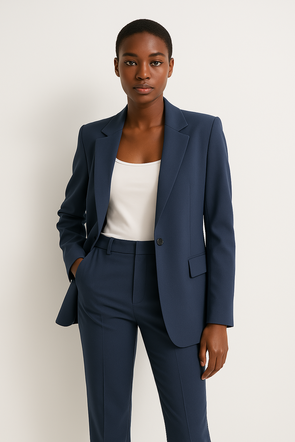 Elegantes Damen Hosenanzug Set