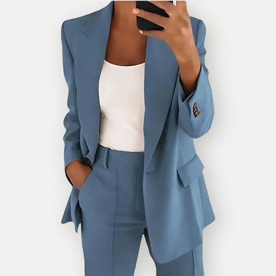 Elegantes Damen Hosenanzug Set