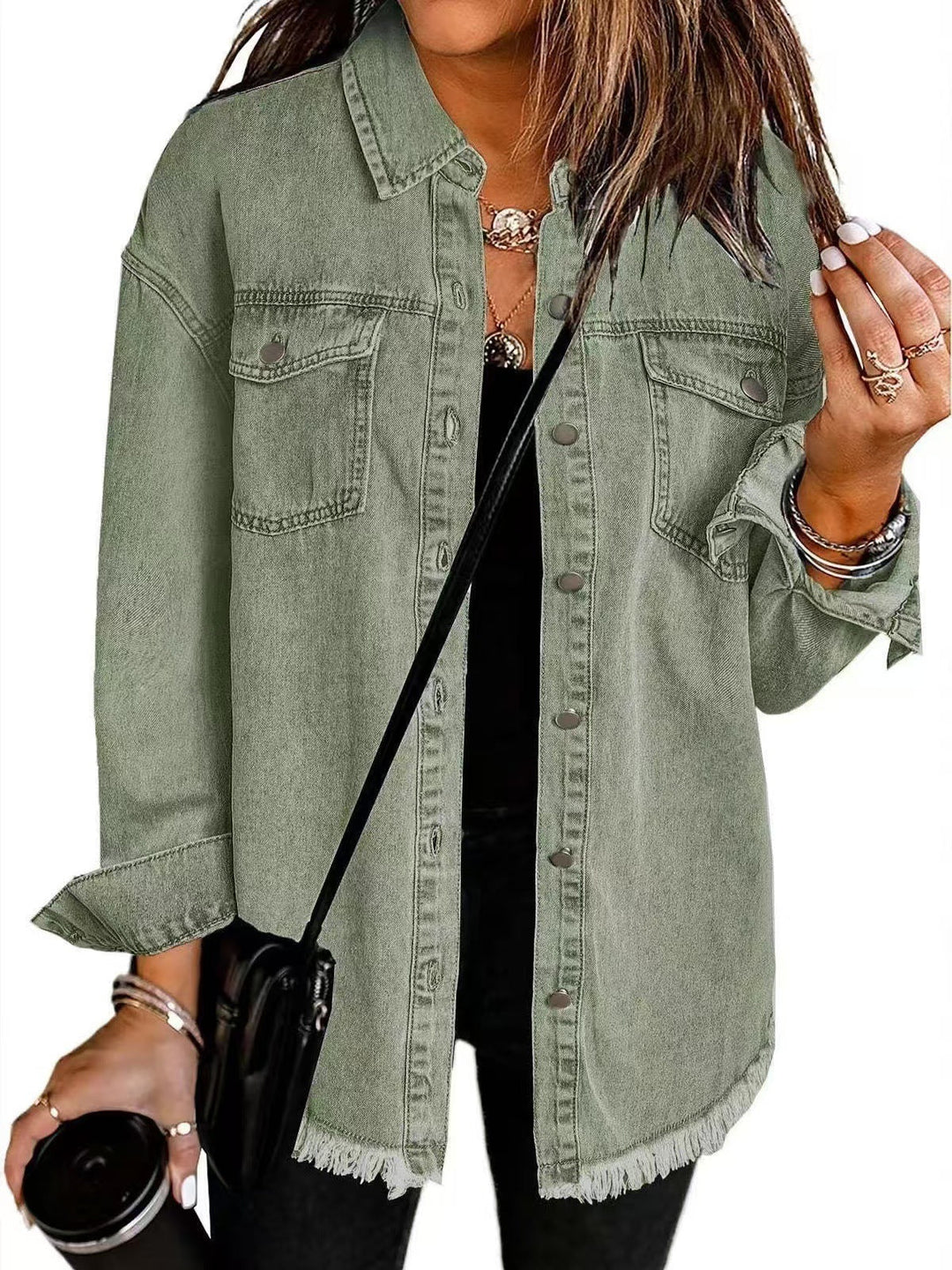 Klassische Damen Jeansjacke für jeden Tag