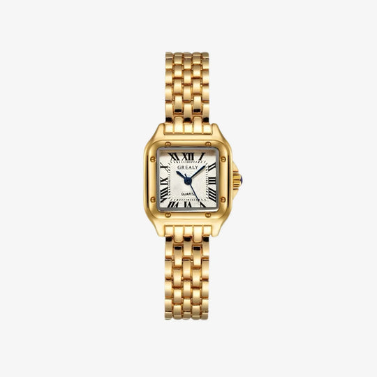 Elegante Damen Armbanduhr 18k