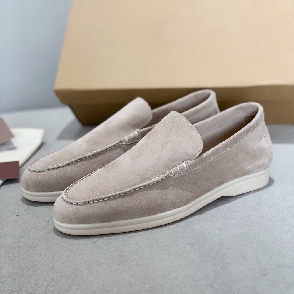 Elegante Casual Wildleder Herren Slipper