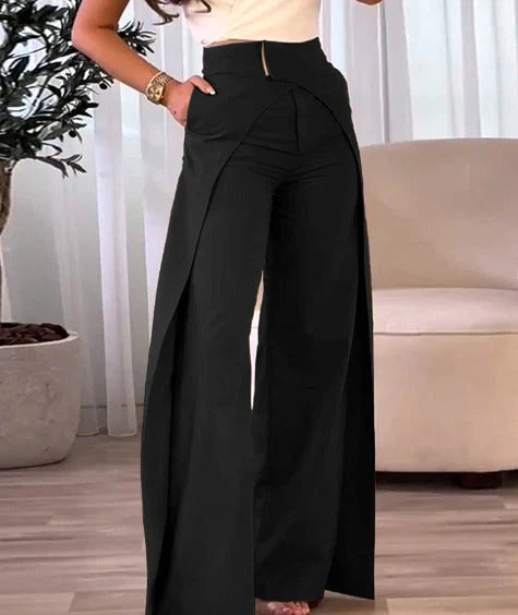 Elegante hochtaillierte Hosen für Damen