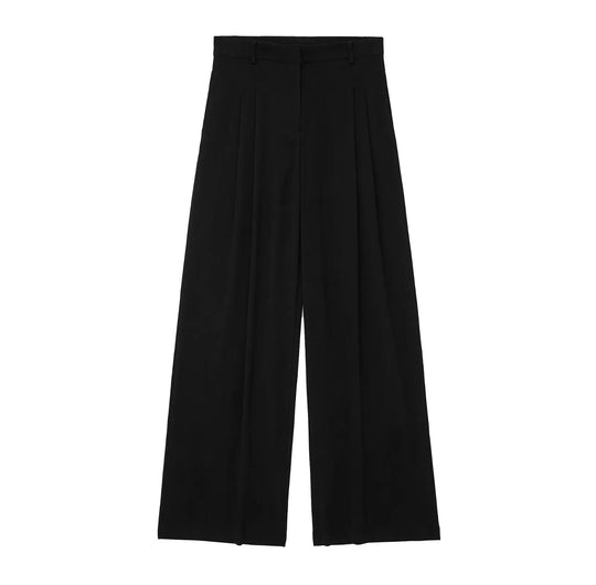 Elegantes Damen Neckholder Set Rückenfrei Slim-Fit Hose