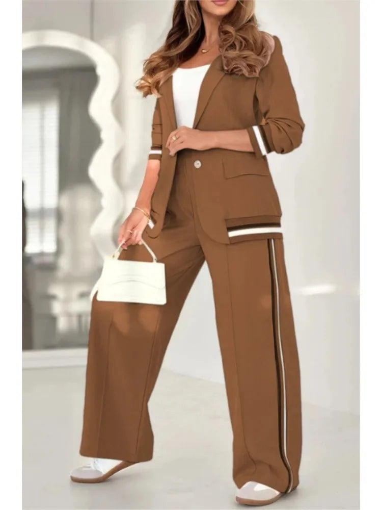 Bequemes Damen 2-Teiliges Set