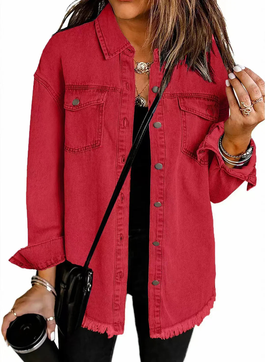 Klassische Damen Jeansjacke für jeden Tag