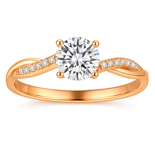 Eleganter Damen Ring 18k