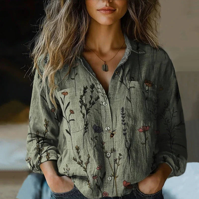 Vintage Damen Bluse