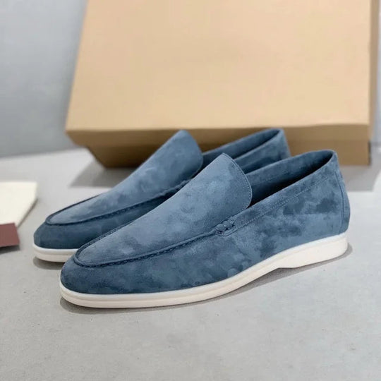 Elegante Casual Wildleder Herren Slipper