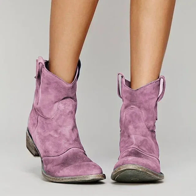 Vintage Damen Stiefeletten