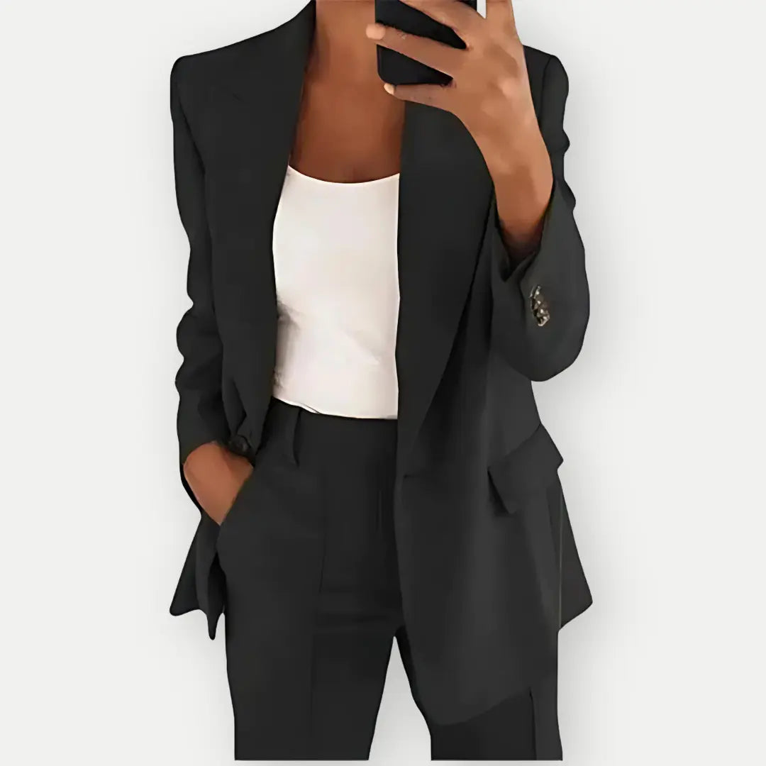 Elegantes Damen Hosenanzug Set