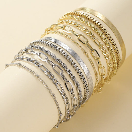 Edles Damen Armband-Set 16k