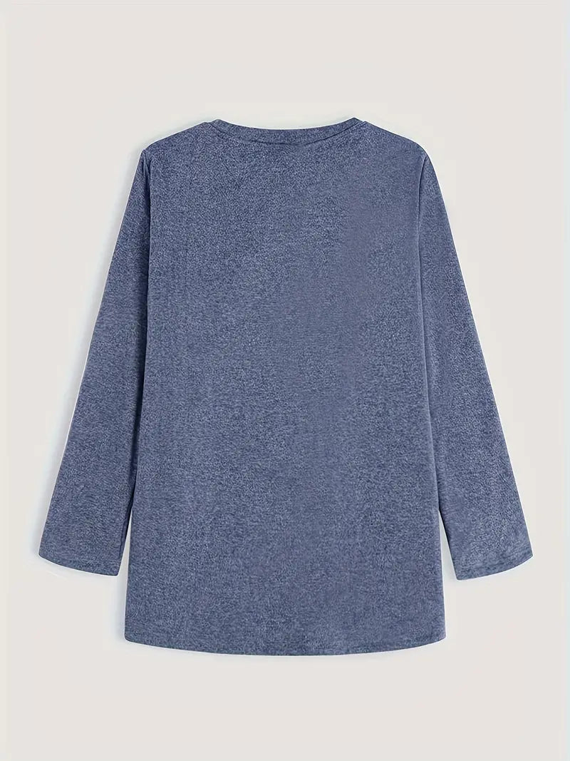 Langer Pullover für Damen