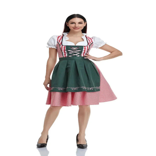 Damen Oktoberfest Dirndlkleid